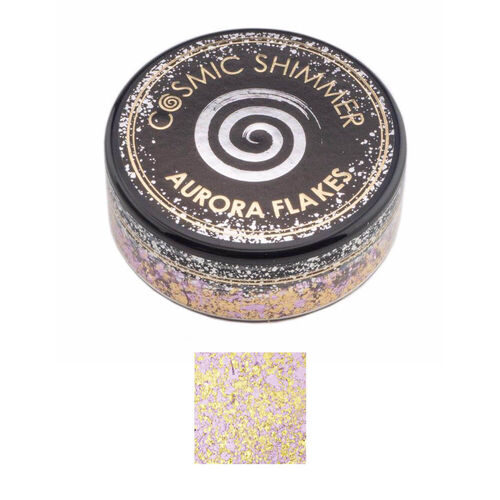 Cosmic Shimmer Aurora Flakes 50ml - Morning Blush
