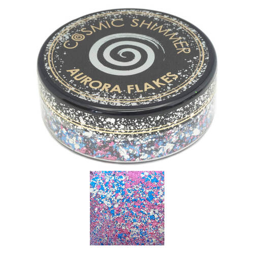 Cosmic Shimmer Aurora Flakes 50ml - Confetti