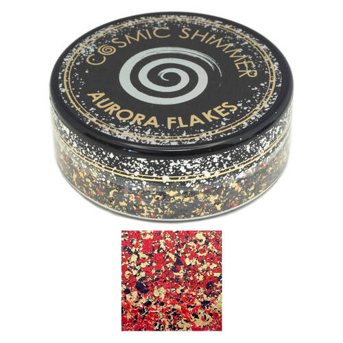 Cosmic Shimmer Aurora Flakes 50ml - Firefly Sparkle