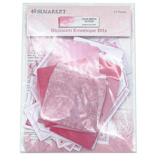 49 And Market - Color Swatch: Blossom Envelope Bits