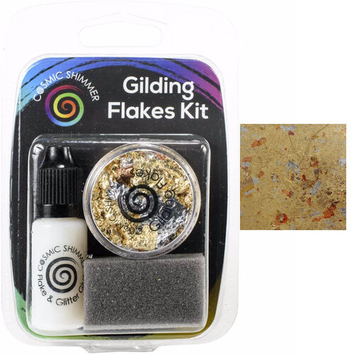 Cosmic Shimmer Gilding Flakes Kit - Egyptian Gold