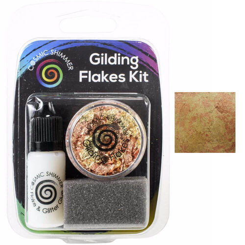 Cosmic Shimmer Gilding Flakes Kit - Warm Sunrise