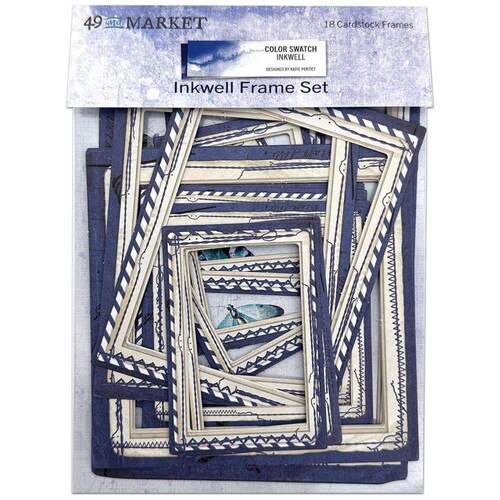 49 and Market Color Swatch: Inkwell Frame Set