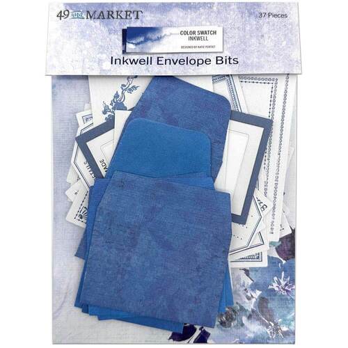 49 And Market Color Swatch: Inkwell Envelope Bits