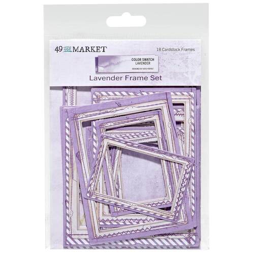 49 And Market - Color Swatch: Lavender Frame Set