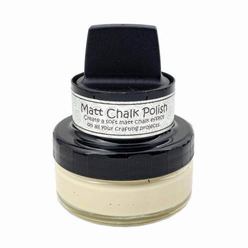 Cosmic Shimmer Matt Chalk Polish 50ml - Custard