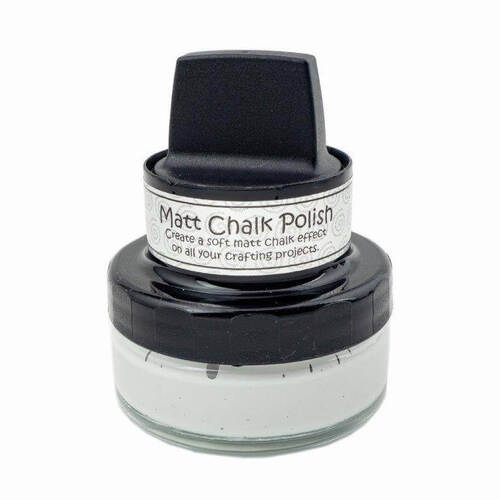Cosmic Shimmer Matt Chalk Polish 50ml - Pale Grey