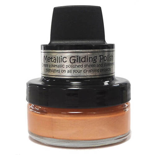 Cosmic Shimmer Metallic Gilding Polish 50ml - Apricot