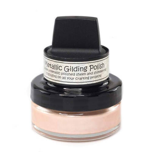 Cosmic Shimmer Metallic Gilding Polish 50ml - Coral Sands