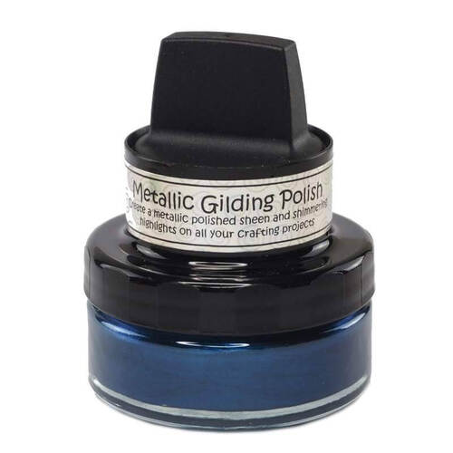 Cosmic Shimmer Metallic Gilding Polish 50ml - Petrol Blue