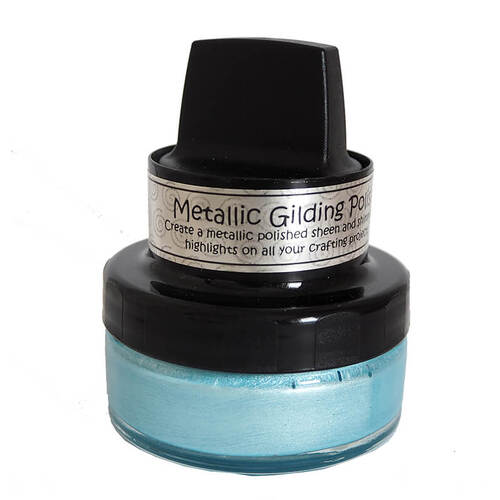 Cosmic Shimmer Metallic Gilding Polish 50ml - Powder Blue