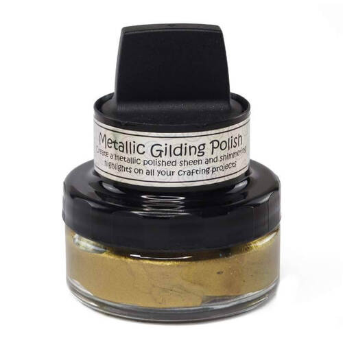 Cosmic Shimmer Metallic Gilding Polish 50ml - Tarnished Gold