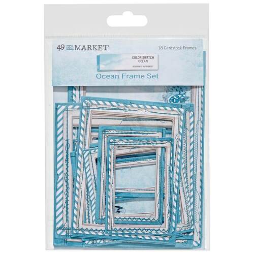 49 And Market - Color Swatch: Ocean Frame Set