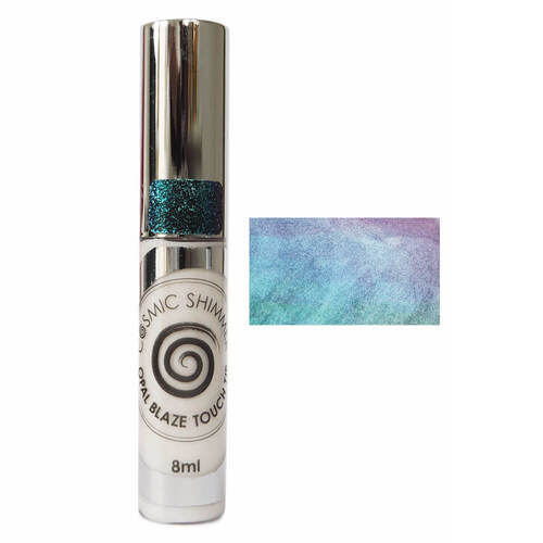 Cosmic Shimmer Opal Blaze Touch Tip 8ml - Teal Raspberry