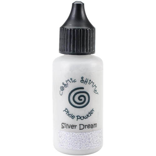 Cosmic Shimmer Pixie Powder 30ml - Silver Dream