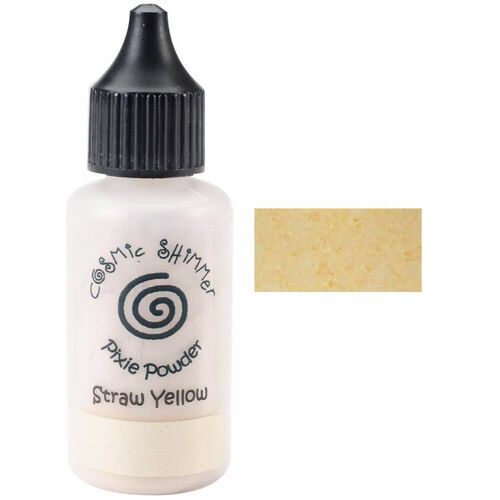 Cosmic Shimmer Pixie Powder 30ml - Straw Yellow
