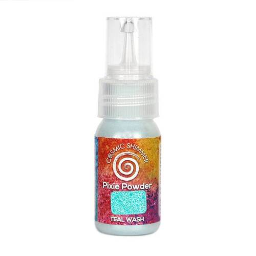 Cosmic Shimmer Pixie Powder 30ml - Teal Wash
