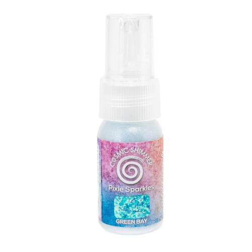 Cosmic Shimmer Pixie Sparkles 30ml - Green Bay (by Jamie Rodgers)