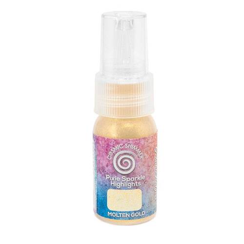Cosmic Shimmer Pixie Sparkles 30ml - Highlights Molten Gold (by Jamie Rodgers)