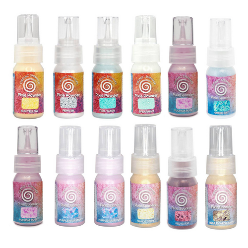 Cosmic Shimmer Pixie Sparkles 30 ml 12 Bundle Set