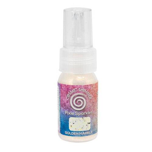 Cosmic Shimmer Pixie Sparkles 30ml - Golden Marble (by Jamie Rodgers)