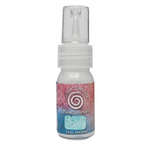 Cosmic Shimmer Pixie Sparkles 30ml - Teal Marine (by Jamie Rodgers)