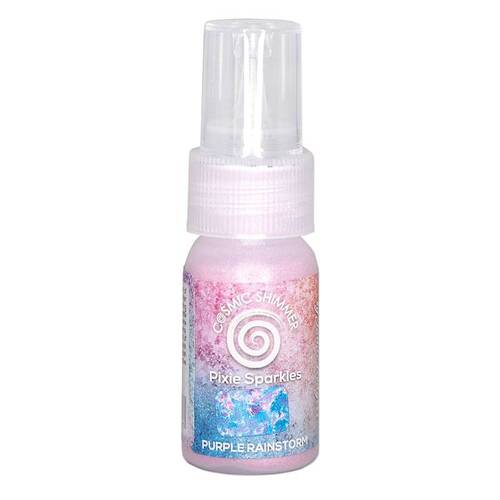 Cosmic Shimmer Pixie Sparkles 30ml - Purple Rainstorm (by Jamie Rodgers)
