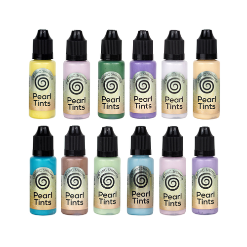 Cosmic Shimmer Pearl Tints 12 Colours Bundle Set