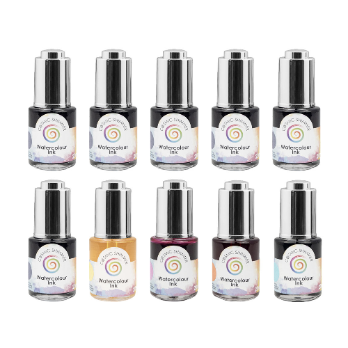 Cosmic Shimmer Watercolour Ink & Pearlescent Watercolour Ink 20 ml
