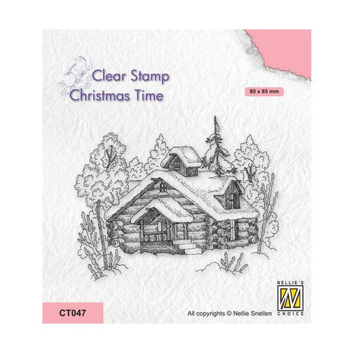 Nellie Snellen Clear Stamps Christmas Time - Winter Scene CT047
