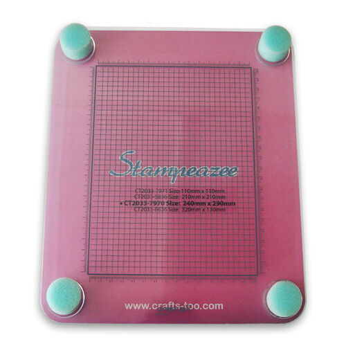 Crafts Too - Stampeazee 240 x 290mm - Stamp Position & Layout Tool