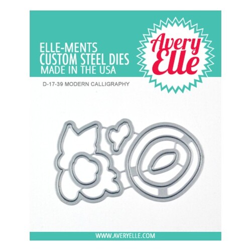 Avery Elle Elle-Ments Dies - Modern Calligraphy D1739