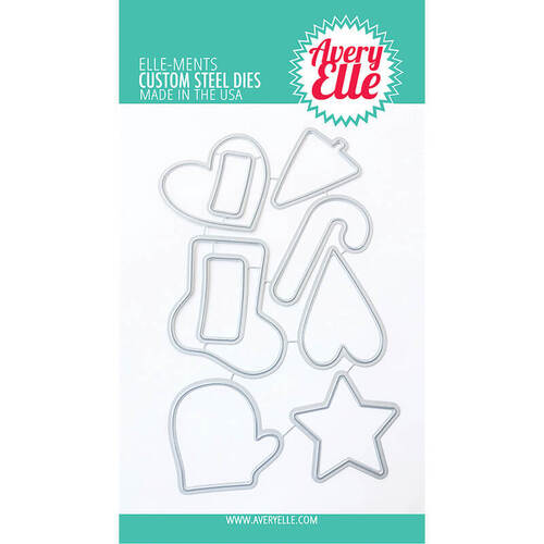 Avery Elle Elle-Ments Dies - Christmas Cookies D2039