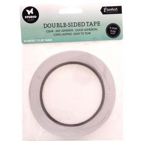 Studio Light Double-Sided Adhesive Tape 6mmx20m - Nr. 02