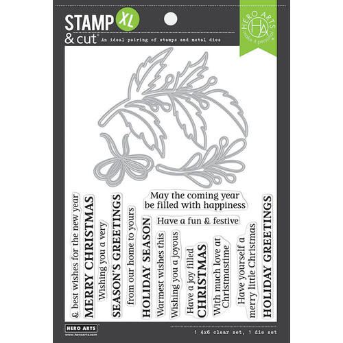 Hero Arts Stamp & Cut XL - Holly Berries DC301