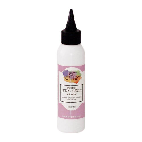 Art Institute Glitter Designer Dries Clear Adhesive 4oz/118ml