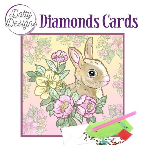 Dotty Designs Diamond Card Kits - Rabbit