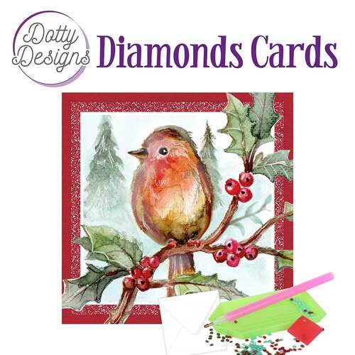 Dotty Designs Diamond Card Kits - Robin