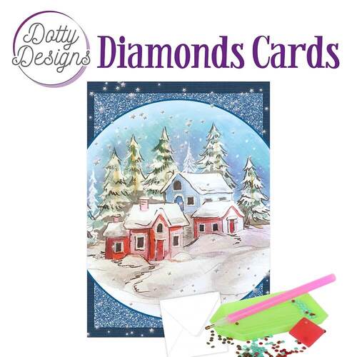 Dotty Designs Diamond Card Kits - Snow Landscape