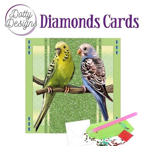 Dotty Designs Diamond Card Kits - Parakeet