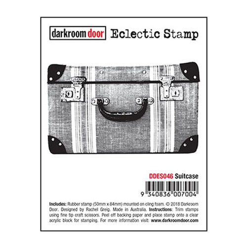 Darkroom Door Eclectic Stamp - Suitcase DDES046