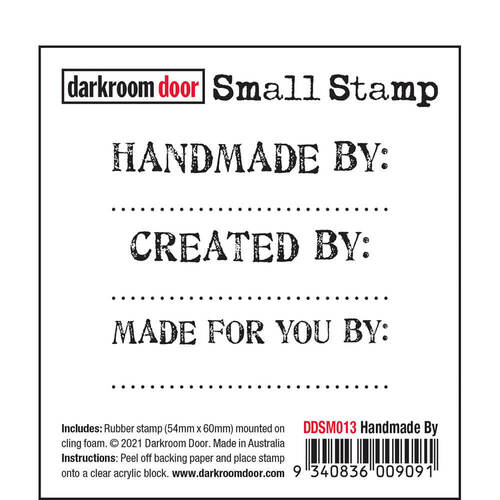 Darkroom Door Small Stamp - Handmade By DDSM013