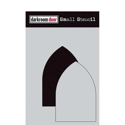 Darkroom Door Small Stencil - Gothic Arch Set DDSS053