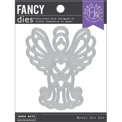 Hero Arts Fancy Dies - Stained Glass Angel DF073