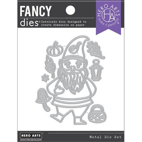 Hero Arts Fancy Dies - Fall Gnome DF159