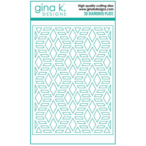 Gina K Designs Dies - 3D Diamonds Cover Plate