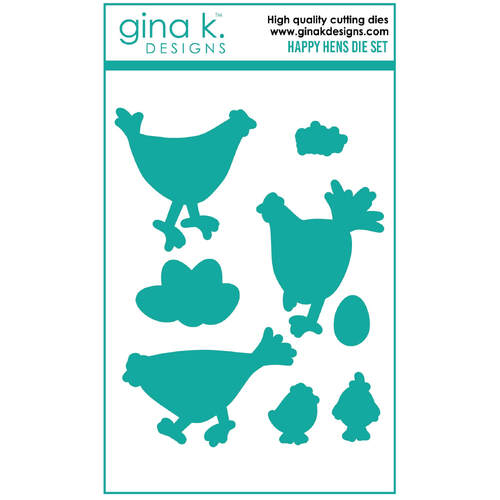 Gina K Designs Dies - Happy Hens
