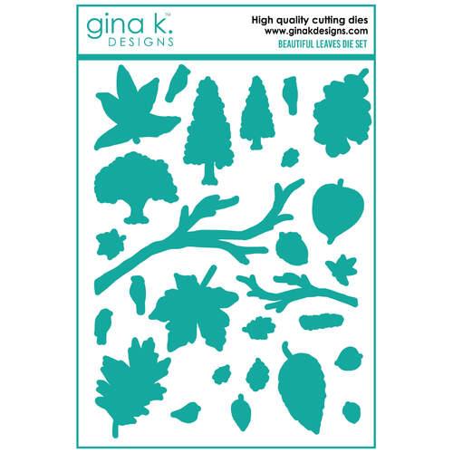 Gina K Designs Dies - Beautiful Leaves