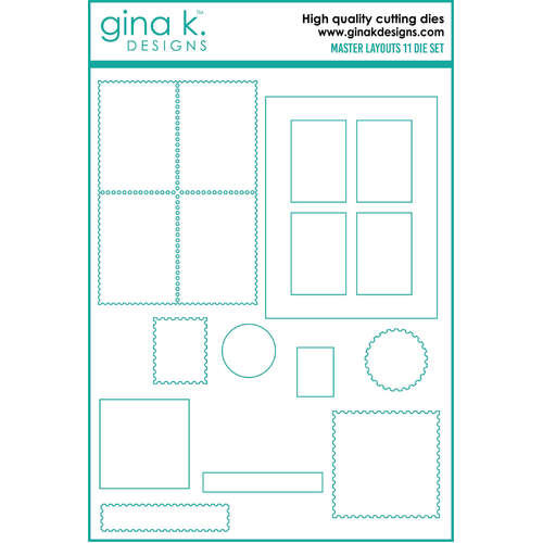 Gina K Designs Dies - Master Layouts 11