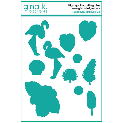 Gina K Designs Dies - Fabulous Flamingos